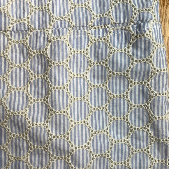 Crewcuts Blue/White Dress & Olive Juice Cardigan,  size 12 - Picture 10 of 12